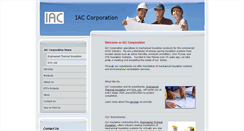 Desktop Screenshot of iaccorporation.com